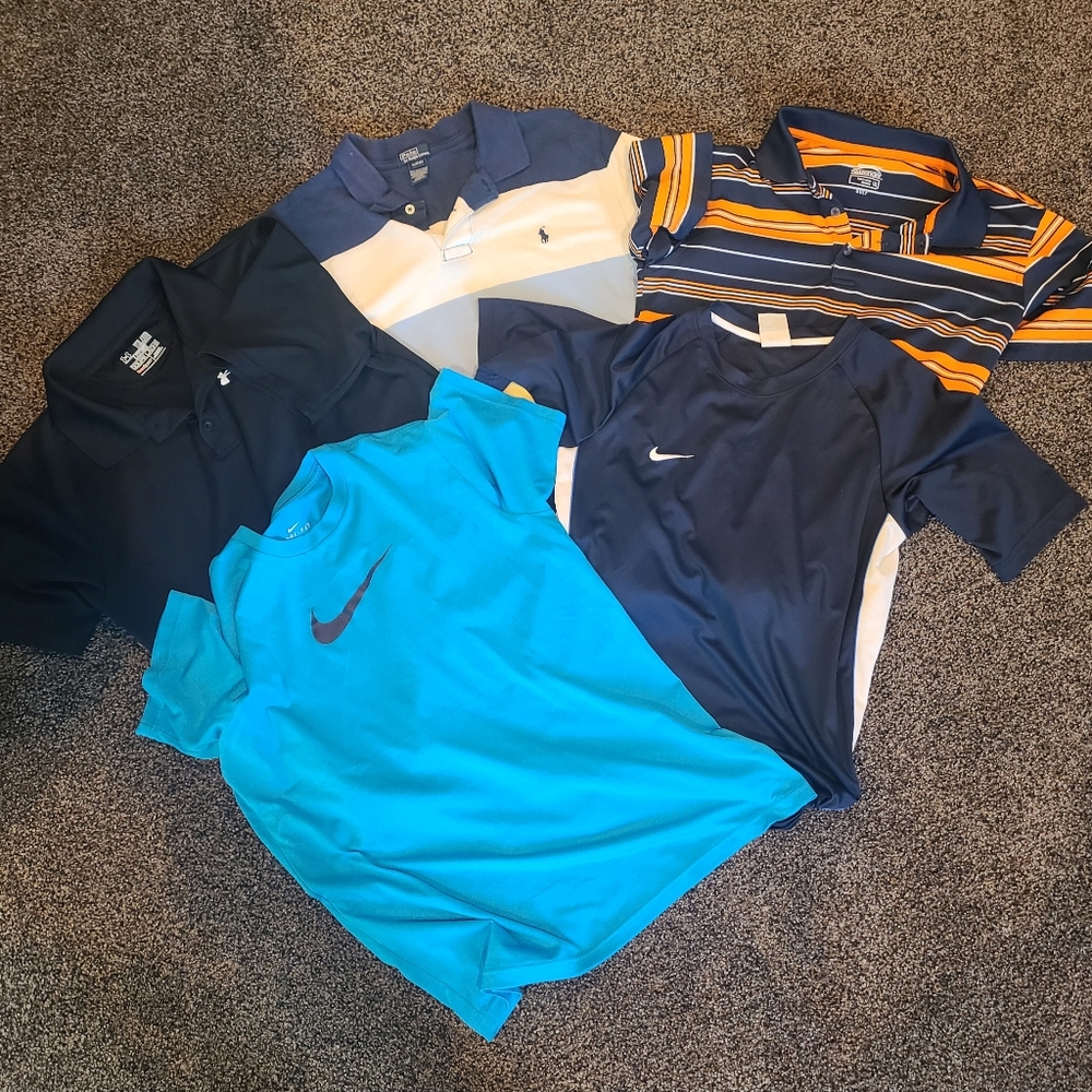 Polo, Slazenger, Under Armour, NIKE Boys shirts